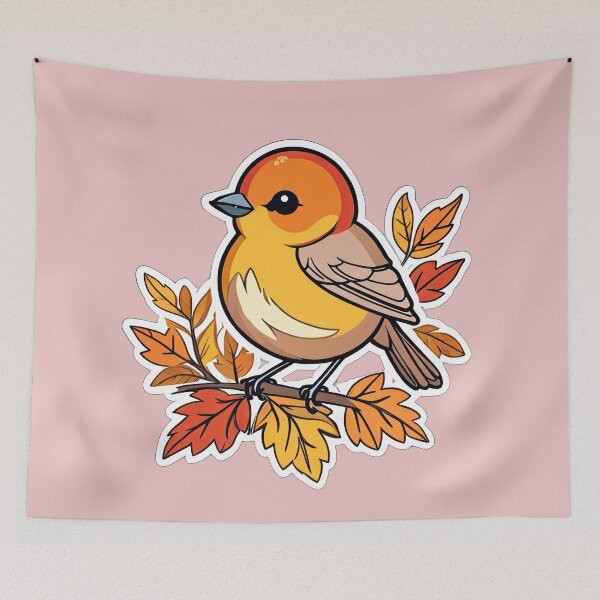 Item preview, Little Autumn Sparrow designed and sold by Bilisik.