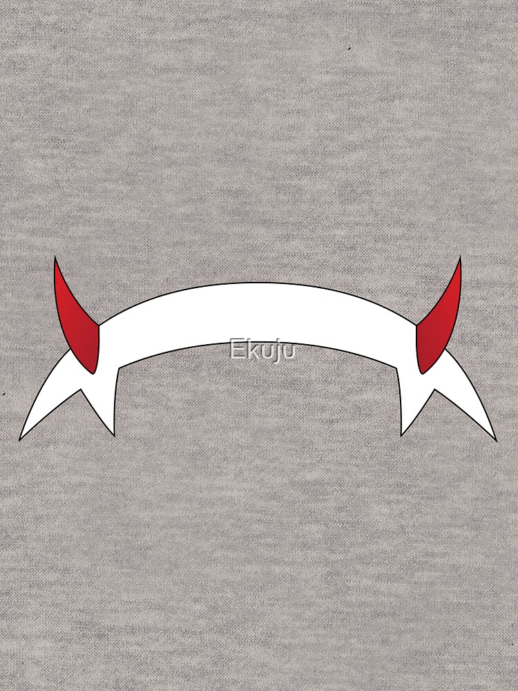 Zero two 2025 hoodie with horns