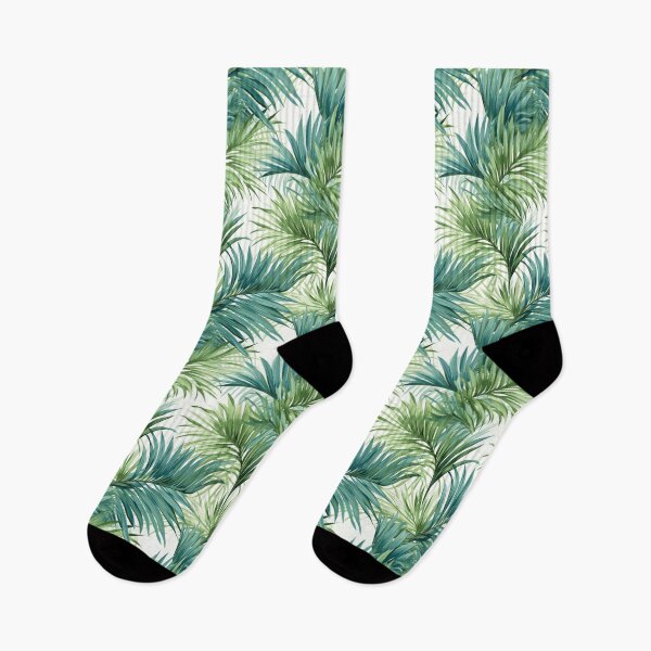 Item preview, Tropical Palm Leaves Pattern designed and sold by FR--Studio.