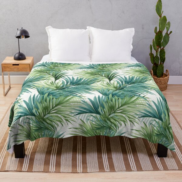 Item preview, Tropical Palm Leaves Pattern designed and sold by FR--Studio.