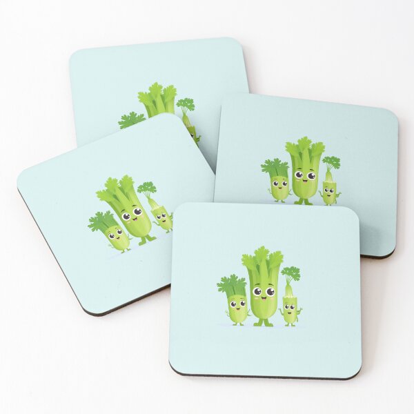 Item preview, Cute Celery Family designed and sold by Itsheartshop.