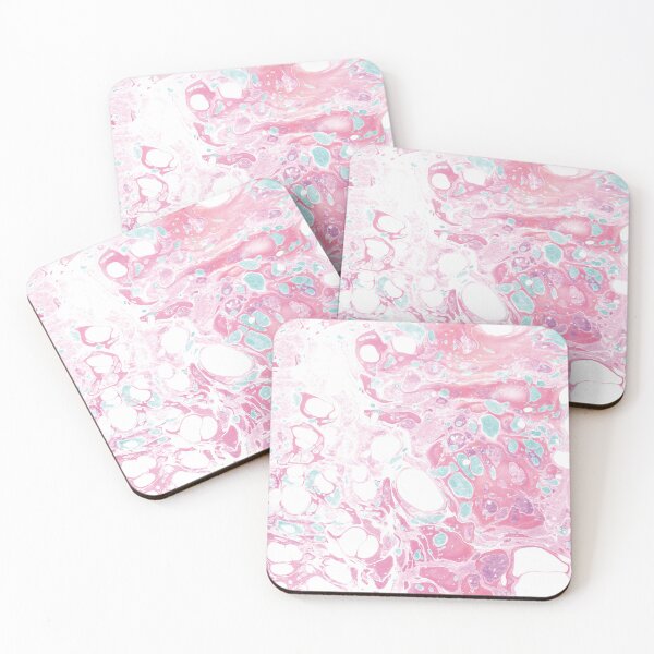 Item preview, Color paint ebru with waves and tile pattern designed and sold by bozarslan.