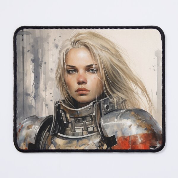 Item preview, Fantasy Portrait Series: Warrior Maidens [Model 01] designed and sold by grimtower.