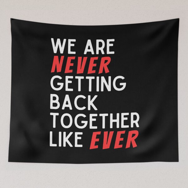 Item preview, Never Getting Back Together Moving Forward Tee designed and sold by BunBuntheDog-.