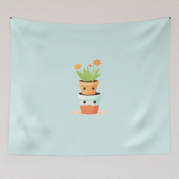 Item preview, Kawaii Flower Pots designed and sold by Itsheartshop.
