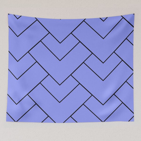 Item preview, Periwinkle Geometric Abstract Pattern. designed and sold by ARichArts.