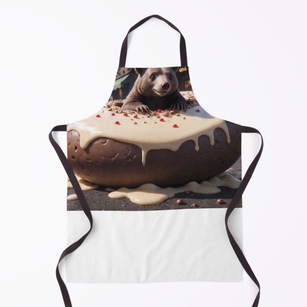 Item preview, Bear eating Donus designed and sold by Unstability.