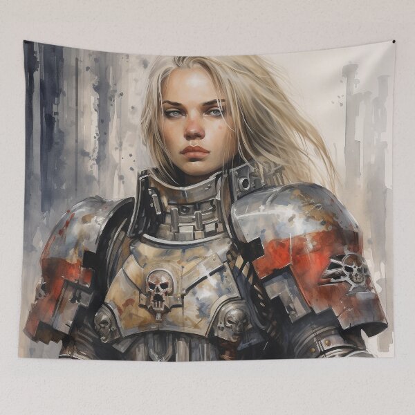 Item preview, Fantasy Portrait Series: Warrior Maidens [Model 01] designed and sold by grimtower.