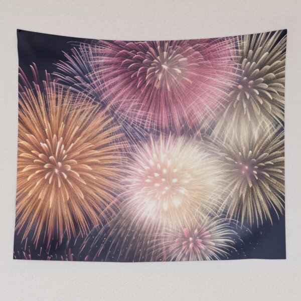 Item preview, firework in the night designed and sold by mikaws.