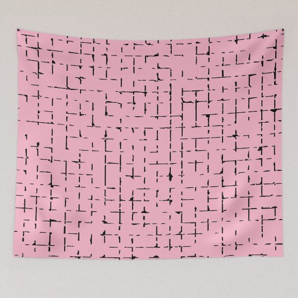 Item preview, Baby Pink Meshed Abstract Pattern. designed and sold by ARichArts.
