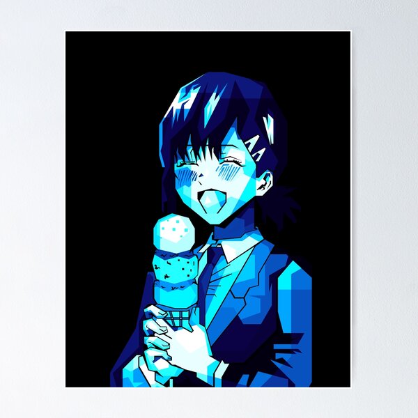 Himeno Chainsaw Man' Poster, picture, metal print, paint by Elena