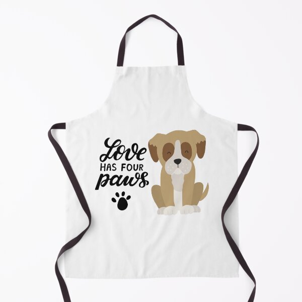 Item preview, Dog love has four paws, cute dog with paws, dog paws quotes designed and sold by GreyStanzione1.