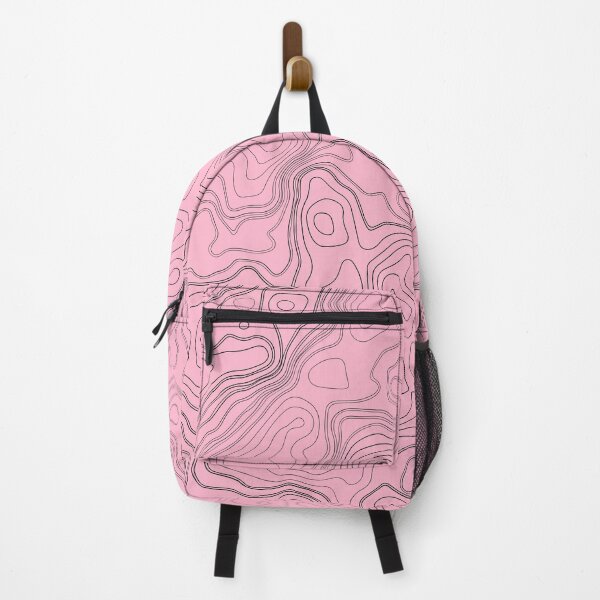 Item preview, Baby Pink Topography Abstract Pattern. designed and sold by ARichArts.