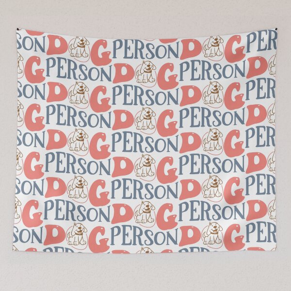 Item preview, Cute dog person, happy dog person, lovely dog person designed and sold by GreyStanzione1.