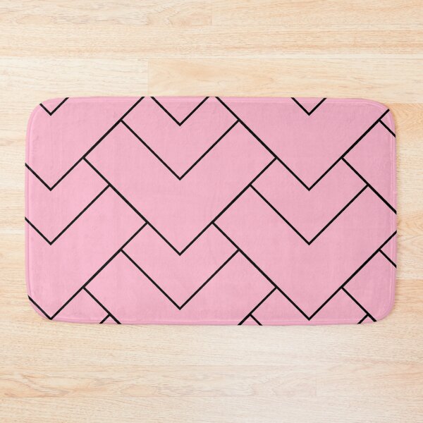 Item preview, Baby Pink Geometric Abstract Pattern. designed and sold by ARichArts.