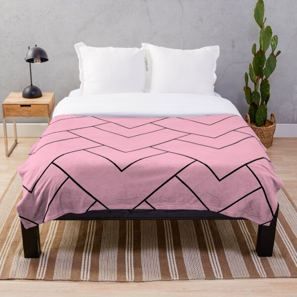 Item preview, Baby Pink Geometric Abstract Pattern. designed and sold by ARichArts.