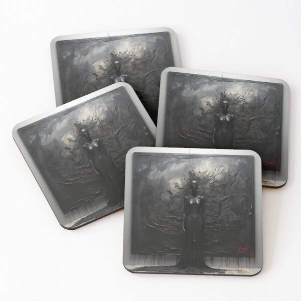 Item preview, Black Pain Abstract designed and sold by MasterPati1.