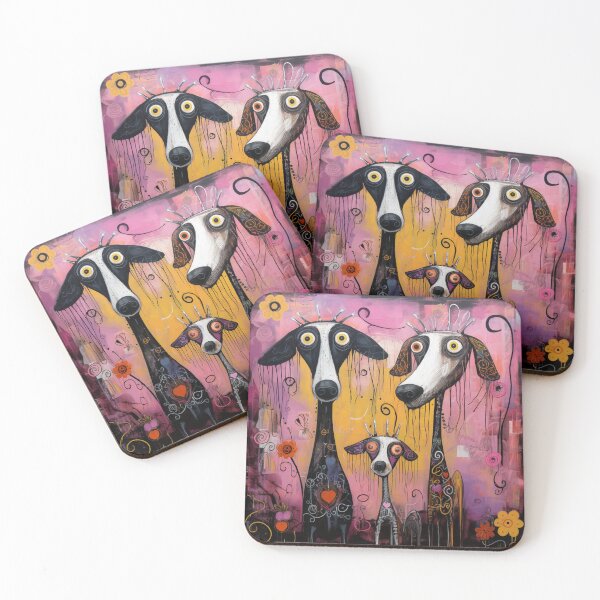 Item preview, Gazing Greyhounds designed and sold by DigitalDoodleDK.