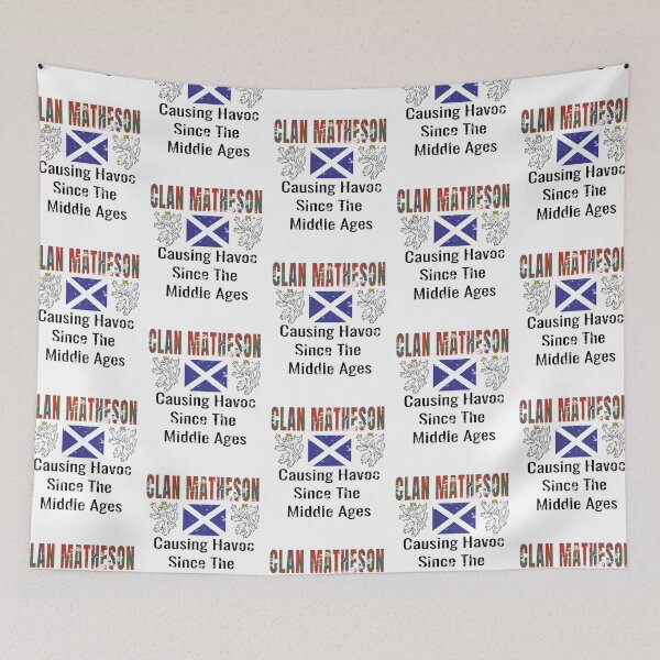 Item preview, Clan Matheson Tartan Scottish Family Name Scotland Pride designed and sold by Mrpotts73.