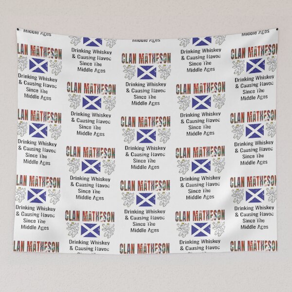 Item preview, Clan Matheson Tartan Scottish Family Name Scotland Pride designed and sold by Mrpotts73.
