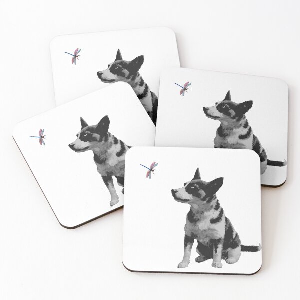 Aperçu de l'œuvre Chien et libellule créée et vendue par DToneDef.