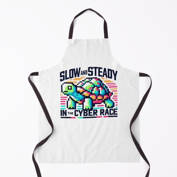 Item preview, Cyber Race: Slow and Steady 8bit Turtle with Neon Shell designed and sold by PixelPunkster.