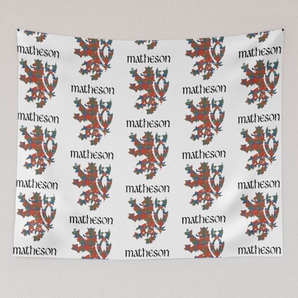 Item preview, Clan Matheson Tartan Scottish Family Name Scotland Pride designed and sold by Mrpotts73.