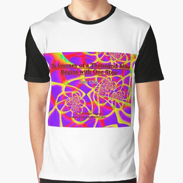 The Journey of a Thousand Miles Graphic T-Shirt