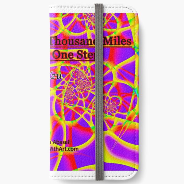 The Journey of a Thousand Miles iPhone Wallet