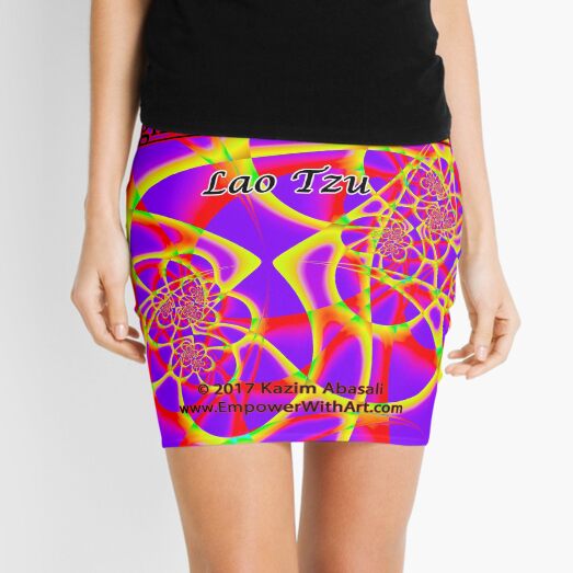 The Journey of a Thousand Miles Mini Skirt