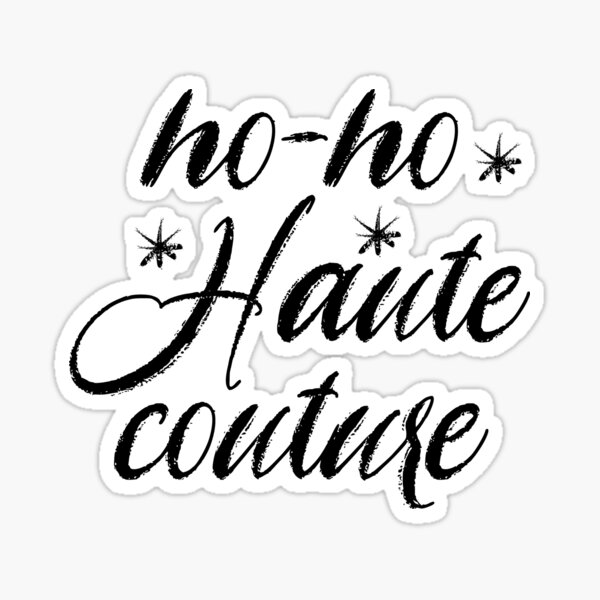 Aperçu de l'œuvre Ho-ho Haute couture Mode de Noël créée et vendue par illidesign.
