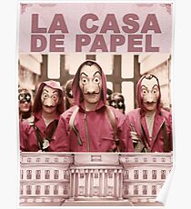 La casa de papel Poster