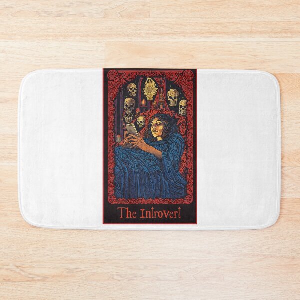 Item preview, The Introvert Tarot Card designed and sold by Basic  Beach.