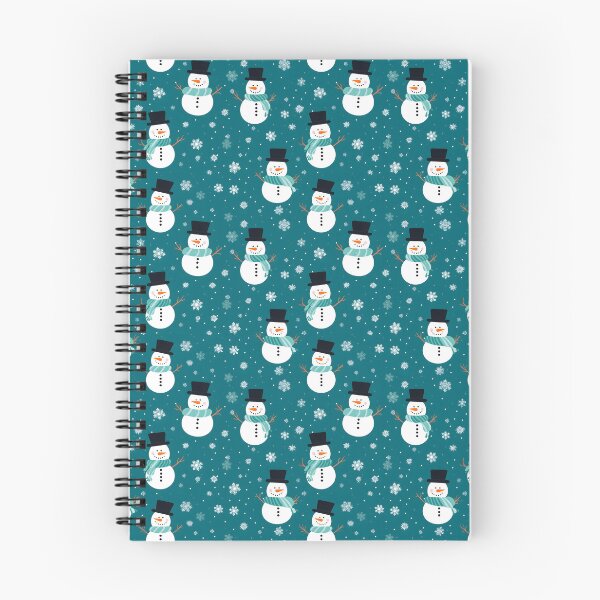 Item preview, Teal and White Cute Snowman, Composite Overlay Pattern #3 designed and sold by ARTficiallyAnon.