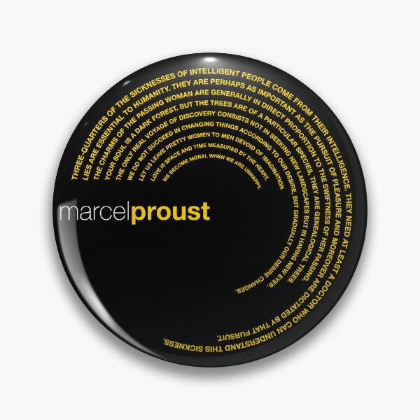 Item preview, Marcel Proust famous quotes poster [gold] designed and sold by CMYKStudio.