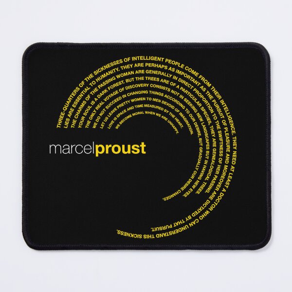 Item preview, Marcel Proust famous quotes poster [gold] designed and sold by CMYKStudio.