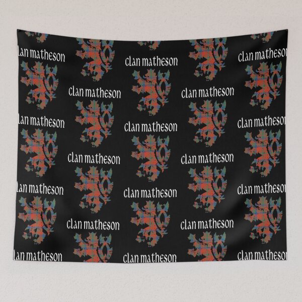 Item preview, Clan Matheson Tartan Scottish Family Name Scotland Pride designed and sold by Mrpotts73.