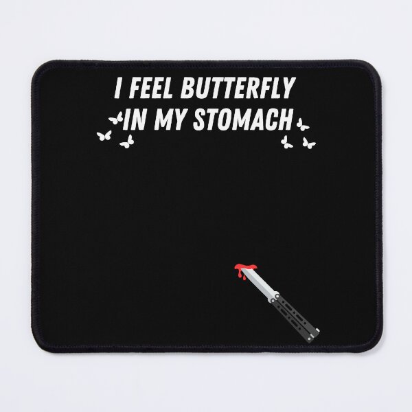 Item preview, I feel butterflies in my stomach designed and sold by FunkyMelon.