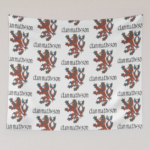 Item preview,  Clan Matheson Tartan Scottish Family Name Scotland Pride designed and sold by Mrpotts73.