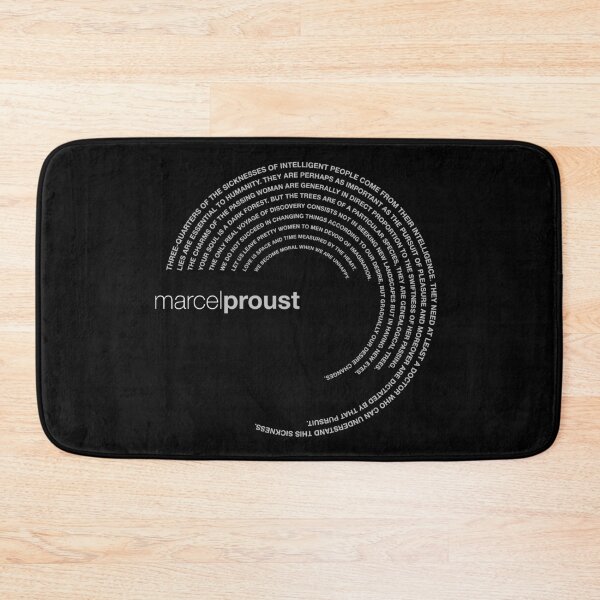 Item preview, Marcel Proust famous quotes poster [silver] designed and sold by CMYKStudio.
