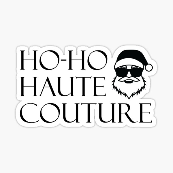 Aperçu de l'œuvre Copie de la mode de Noël Ho-ho Haute couture créée et vendue par illidesign.