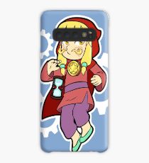 Mustache'd Girl Case/Skin for Samsung Galaxy