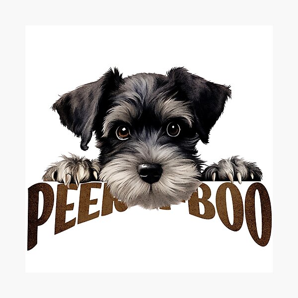 Item preview, Schnauzer miniatura tan lindo tan dulce designed and sold by Kkoriginal.
