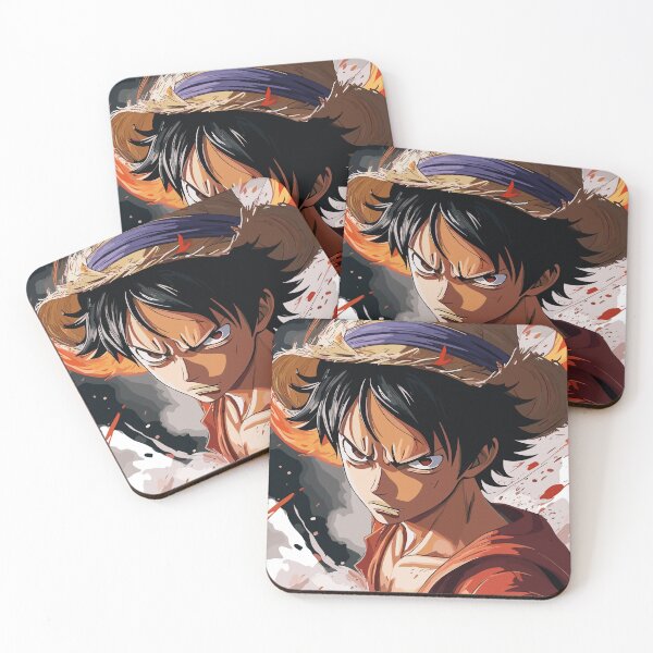 Item preview, Luffy fighting in flames  designed and sold by InkInspiratons.