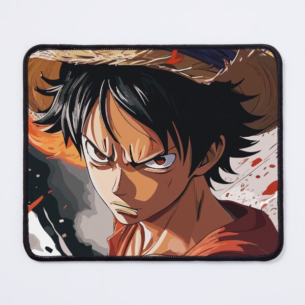 Item preview, Luffy fighting in flames  designed and sold by InkInspiratons.