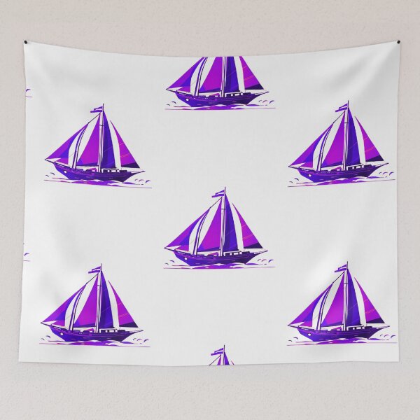 Item preview, Uncomplicated Elegance on the Waves in Purple designed and sold by NickTaroDesign.