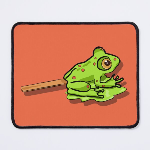 Item preview, Adorable Green Frog Lollipop - Playful Candy Design designed and sold by Fun Funky Designs.