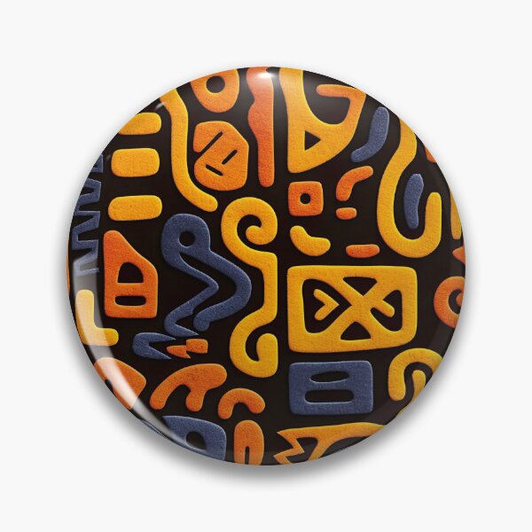 Item preview, Retro design that is reminiscent of pop art motifs made of fabric, wool and felt designed and sold by Pflugart.