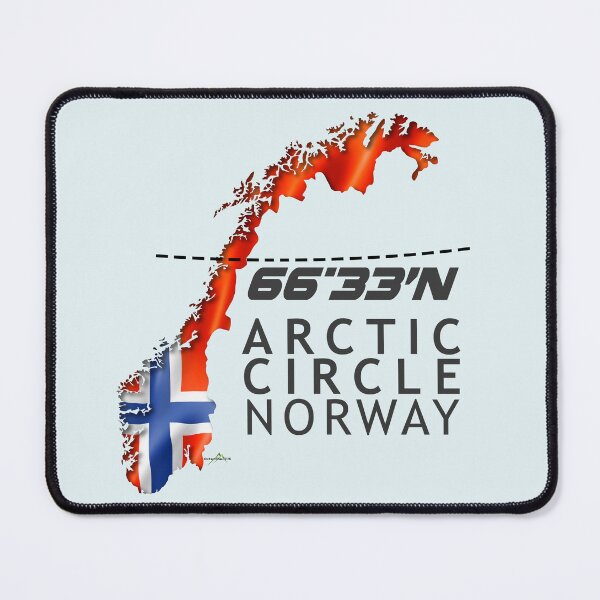 Item preview, Norway Arctic Circle Nordland county Sticker T-Shirt 01 designed and sold by OuterShellUK.