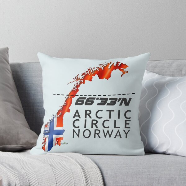 Item preview, Norway Arctic Circle Nordland county Sticker T-Shirt 01 designed and sold by OuterShellUK.